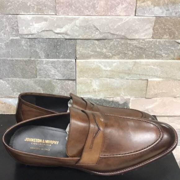 Men's Johnston & Murphy Ridgeland Penny Loafer - Picture 4 of 8